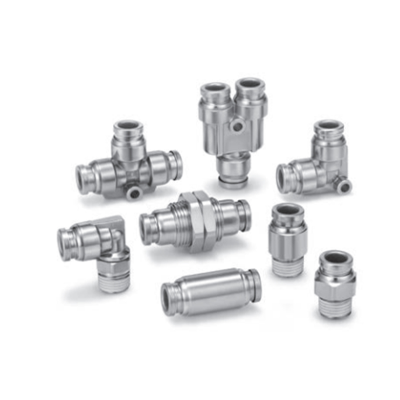Lắp một chạm bằng thép không gỉ SUS316 dòng KQG2