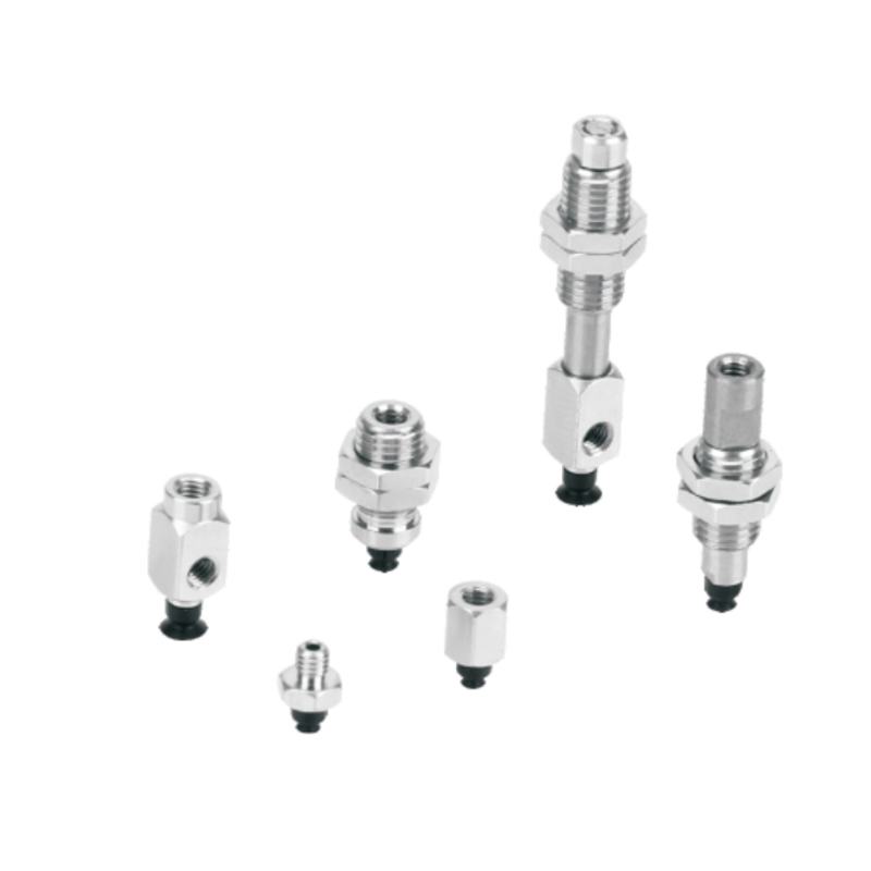 Cốc chân không ngắn dòng ZP có bộ chuyển đổi & giá đỡ đệm (Ø1.5~Ø16)
