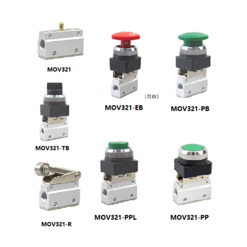 Van cơ khí nén 3 chiều MOV Series 2 vị trí