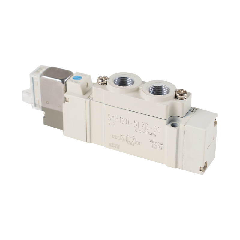 SY Series Van điện từ 5 chiều Loại đường ống trực tiếp/Loại đơn