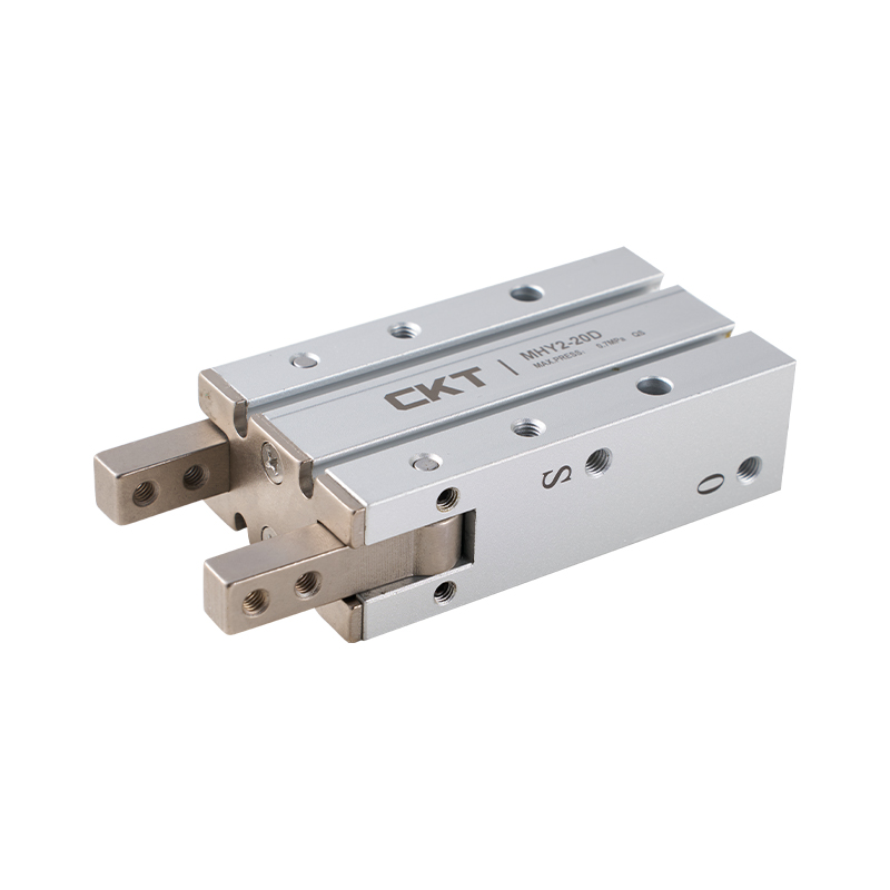 Dòng MHY2 (Loại đóng/mở điểm tựa) / Kẹp kẹp khí nén mở/đóng loại cam 180°